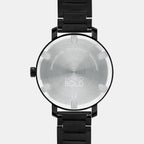 Women Quartz Black Dial Analog Stainless Steel Watch 3600734