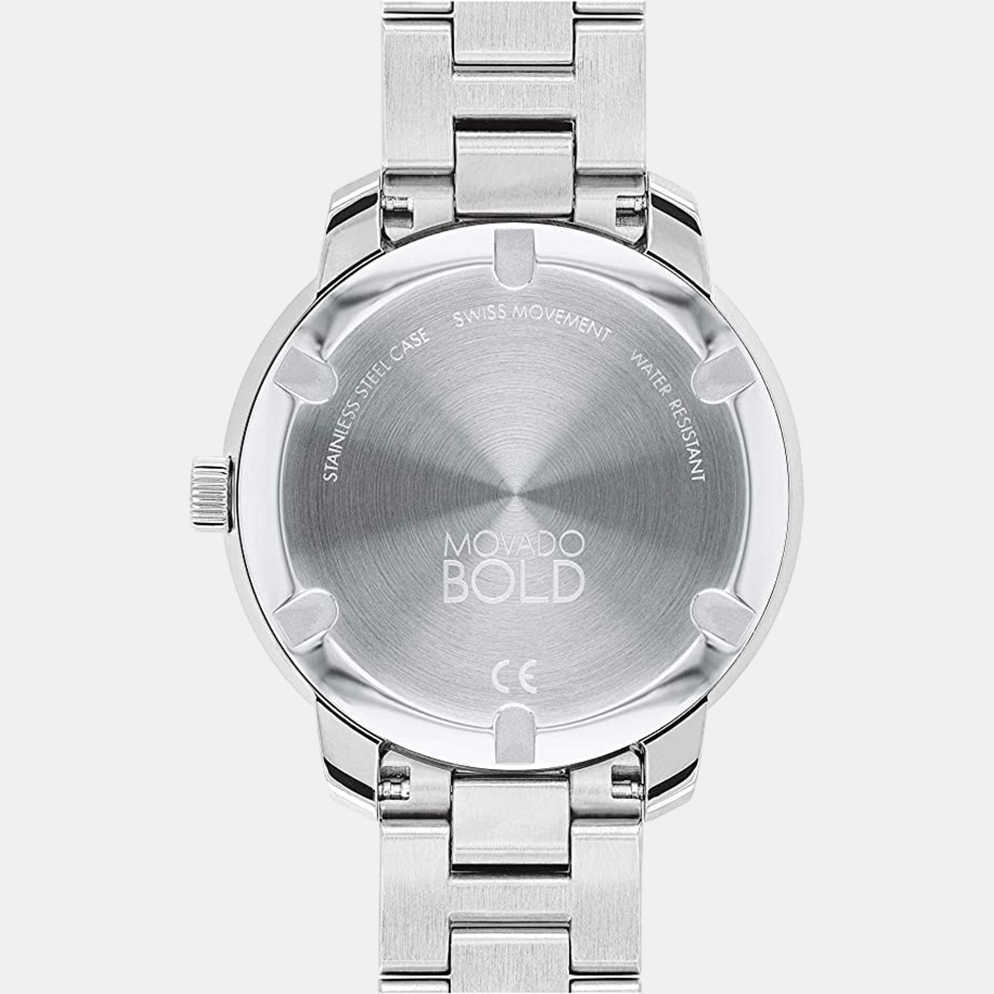 Bold Verso Women Quartz Silver Dial Analog Stainless Steel Watch 3600747