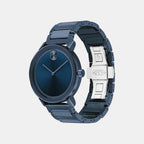 Bold Evolution Men Quartz Blue Dial Analog Stainless Steel Watch 3600797