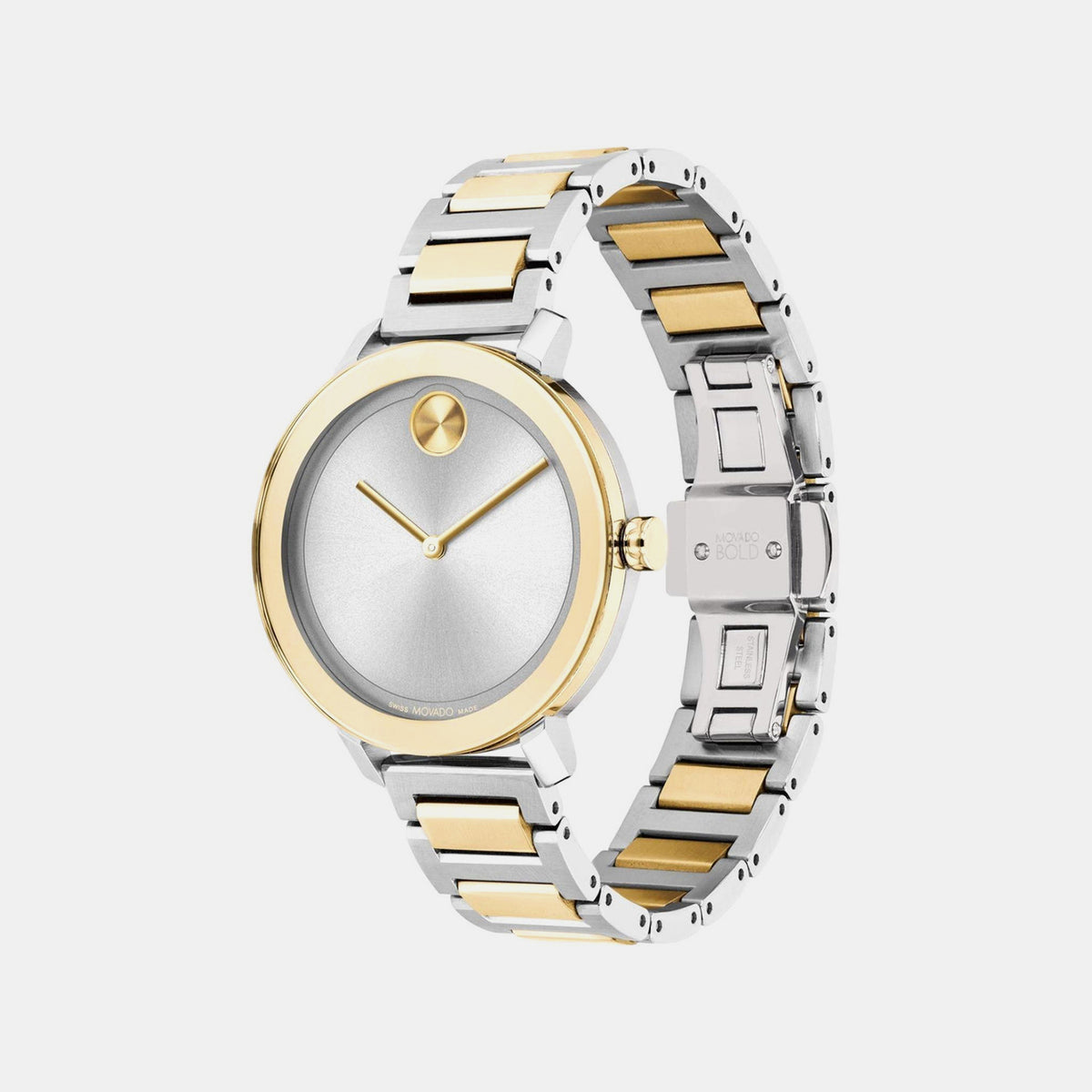 Bold Evolution Women Quartz Silver Dial Analog Stainless Steel Watch 3600825