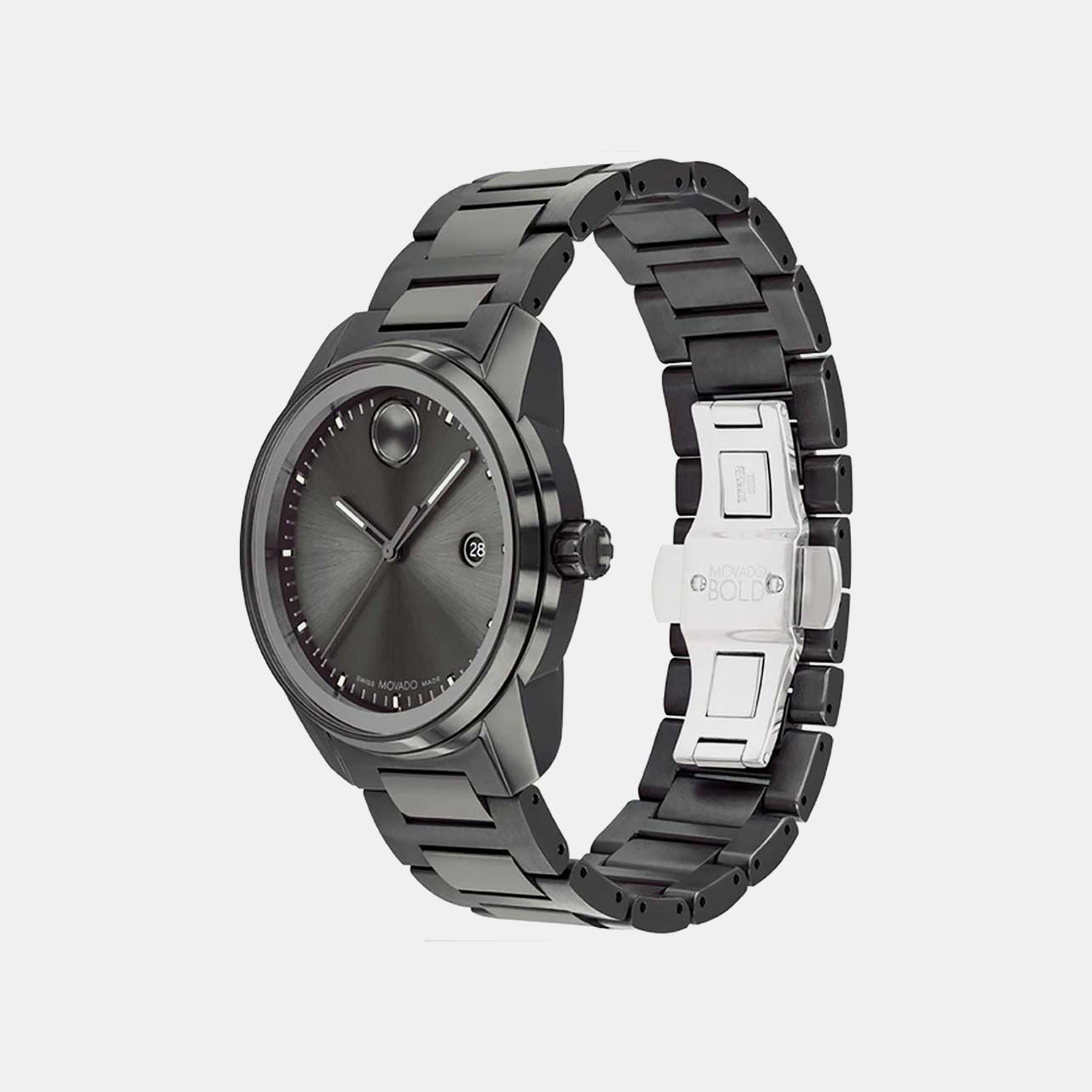 Bold Verso Men Quartz Grey Dial Analog Stainless Steel Watch 3600860