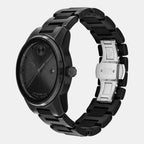 Bold Verso Men Quartz Black Dial Analog Stainless Steel Watch 3600863