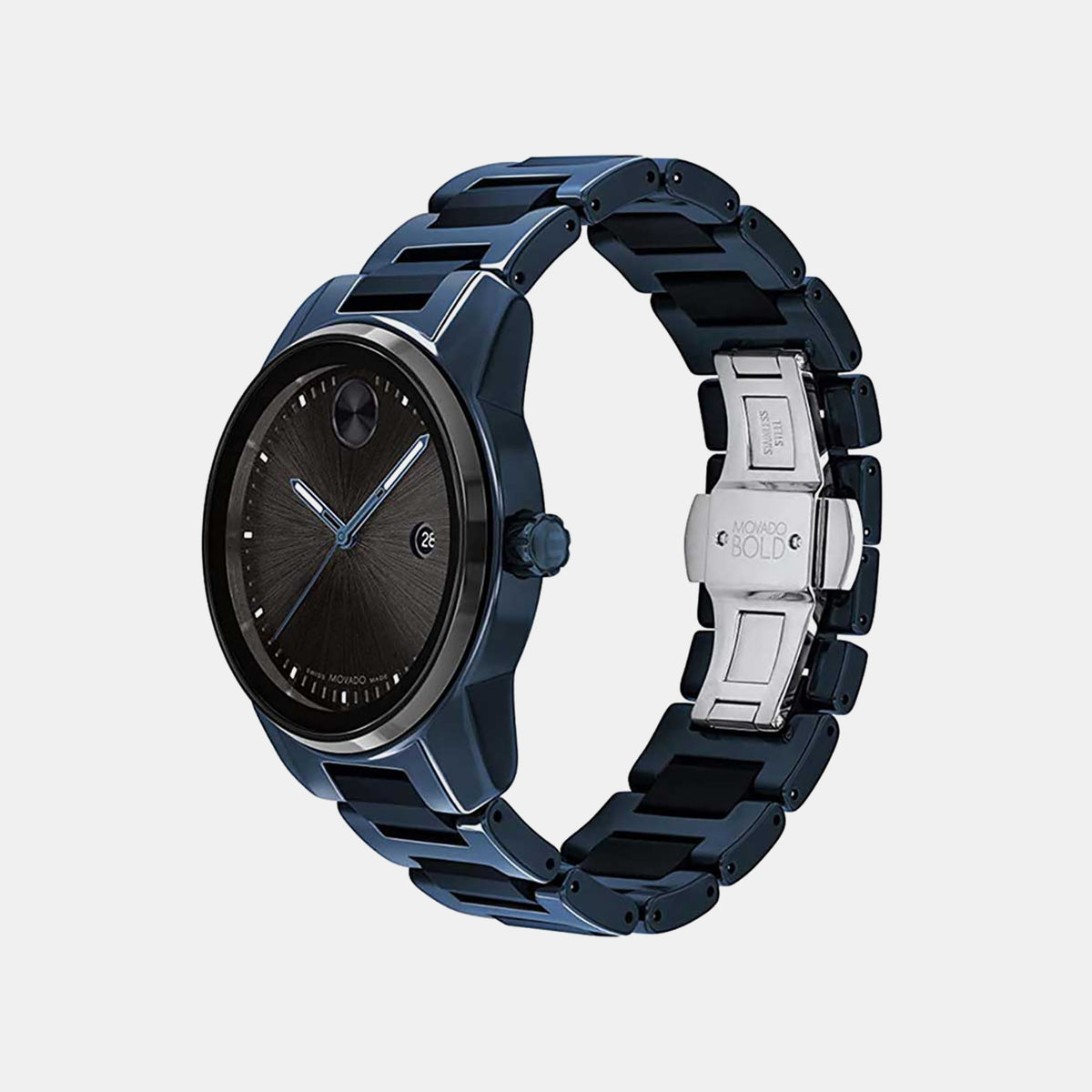 Bold Verso Men Quartz Black Dial Analog Ceramic Watch 3600864