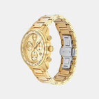 Bold Verso Men Quartz Gold Dial Chronograph Stainless Steel Watch 3600866