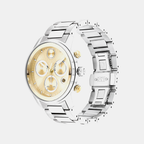 Bold Verso Men Quartz Gold Dial Chronograph Stainless Steel Watch 3600907