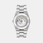 Bold Men Quartz Black Dial Analog Stainless Steel Watch 3600941