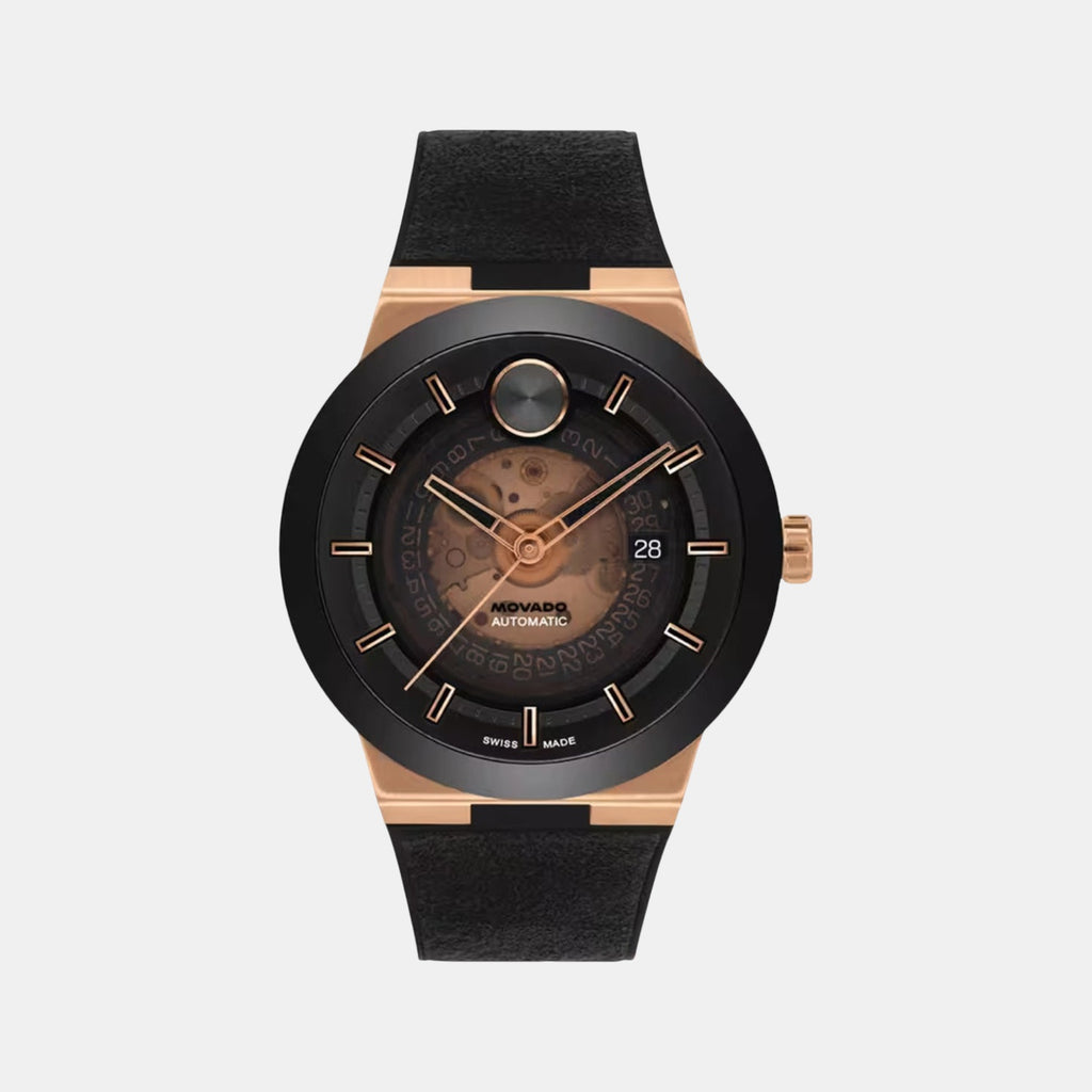 Bold Fusion Men Quartz Silver Dial Analog Rubber Watch 3600947