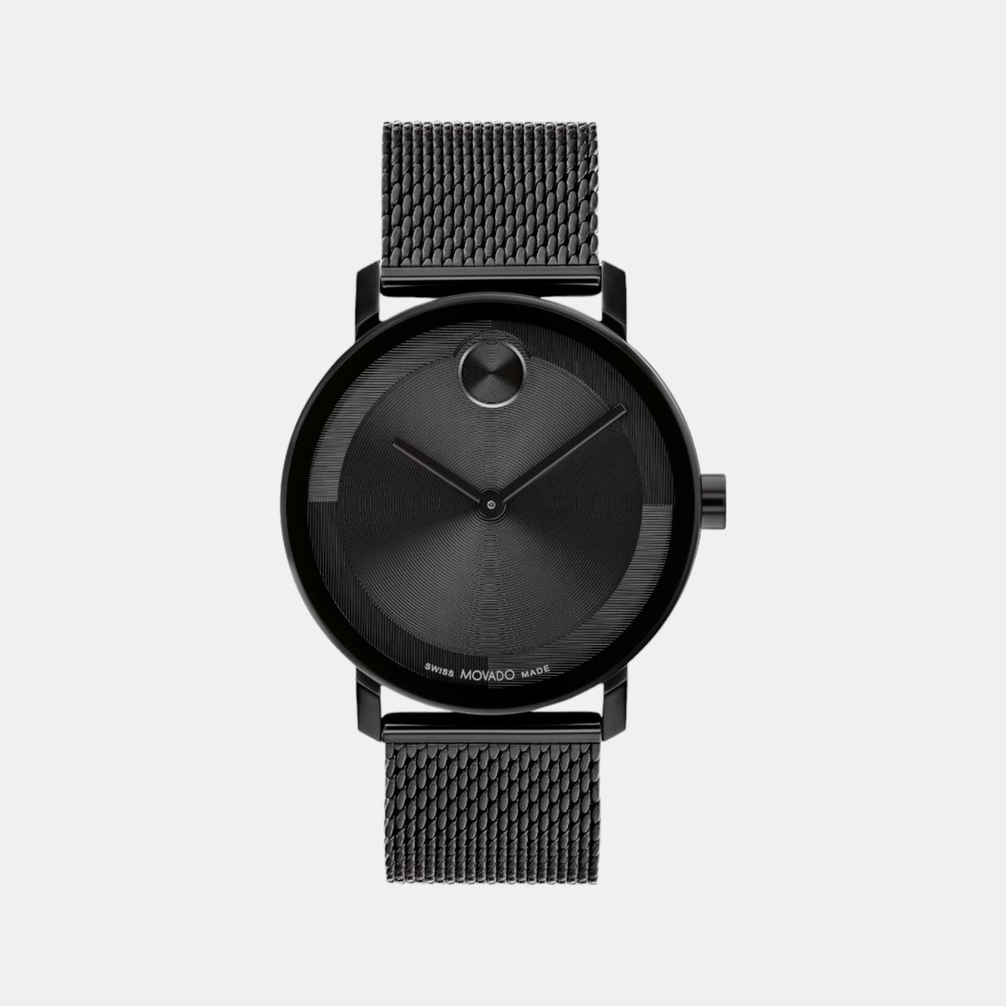 Men Analog Black Mesh Watch 3601072