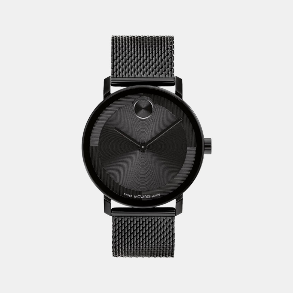 Movado Round Black Analog watch