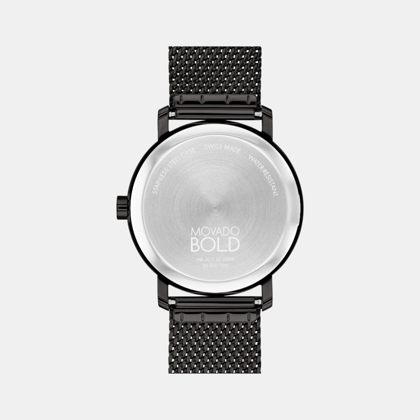 Men Analog Black Mesh Watch 3601072