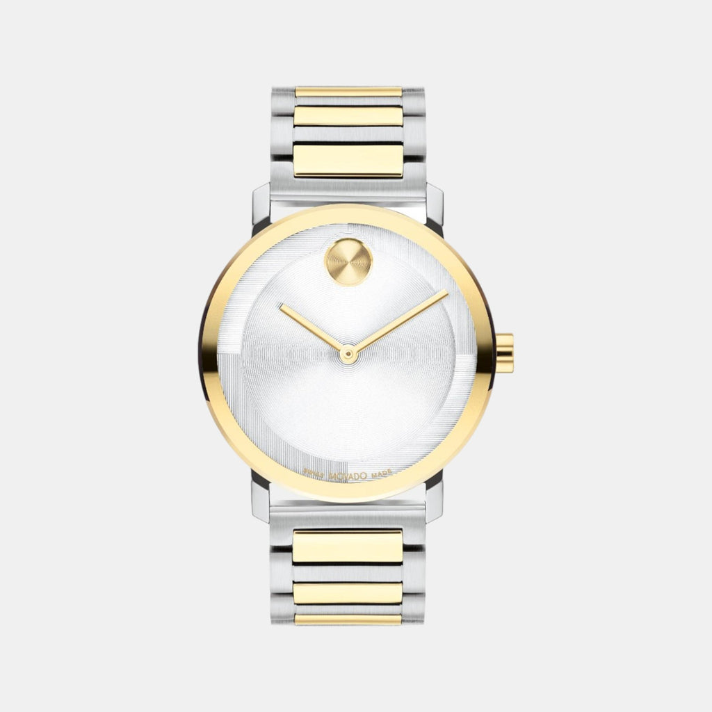 Movado Round Silver Analog watch