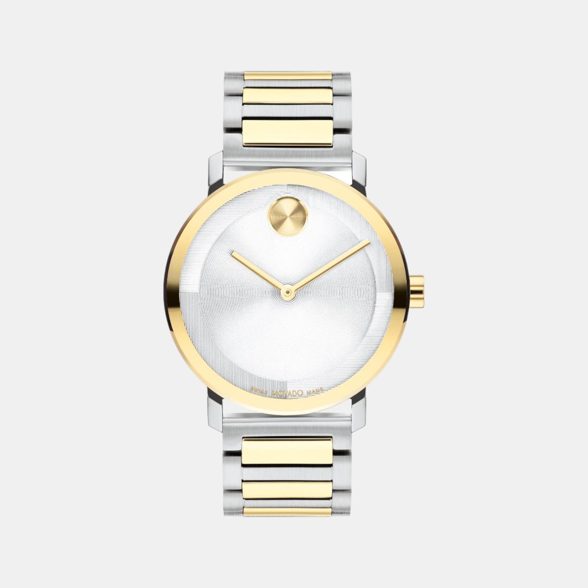 Movado Round Silver Analog watch