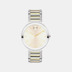 Bold Women Quartz Pink Dial Analog Stainless Steel Watch 3601091