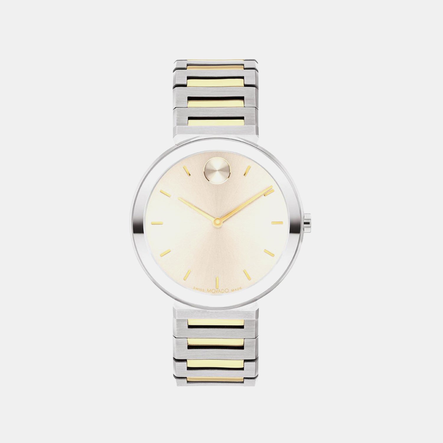 Bold Women Quartz Pink Dial Analog Stainless Steel Watch 3601091