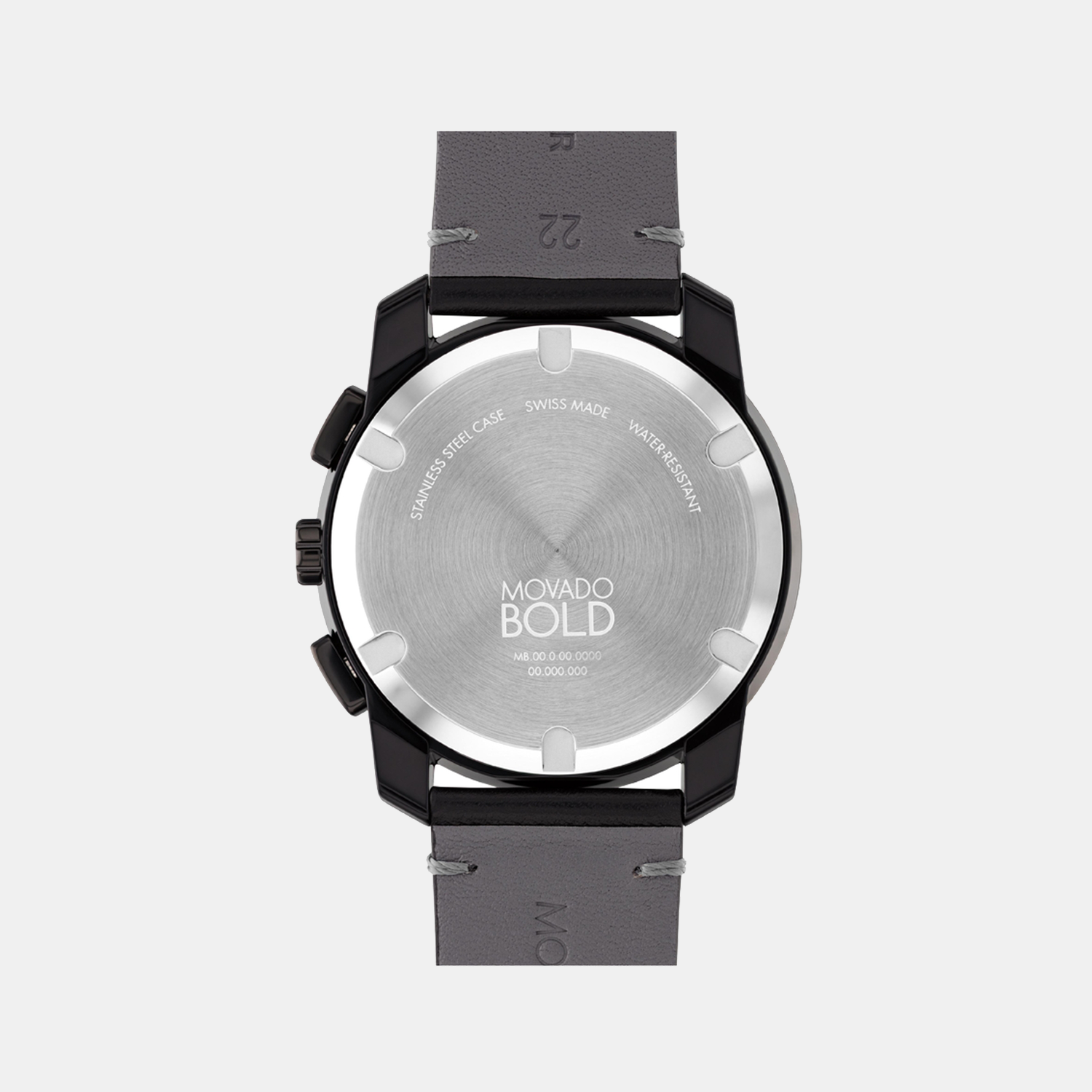 Movado Men Round Black watch