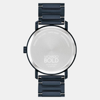 Movado Men Round Blue watch