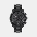 Bold Men Quartz Black Dial Chronograph Ceramic Watch 3601103