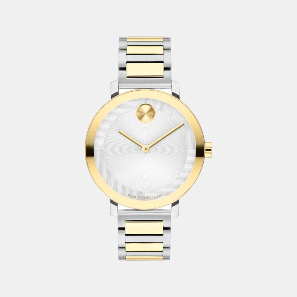 Movado Round Silver Analog watch