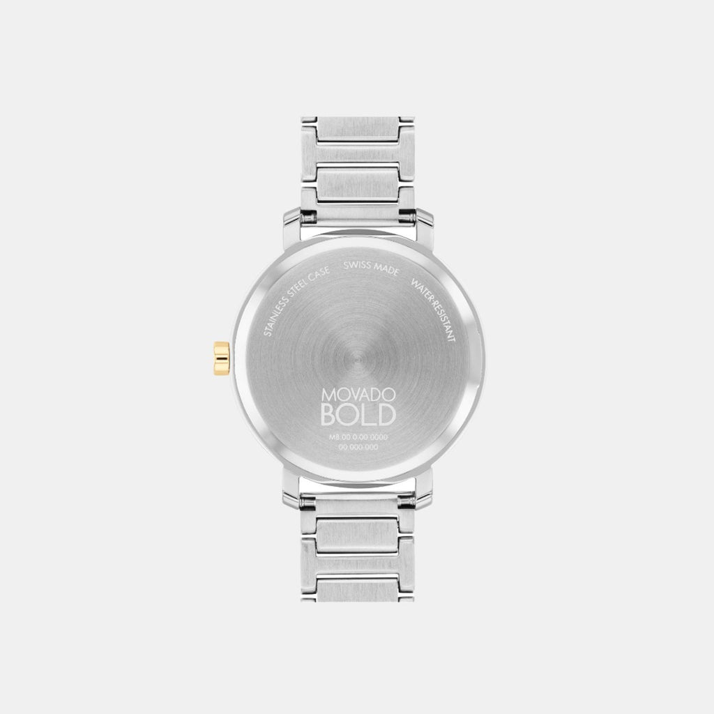Movado Women Round Silver watch