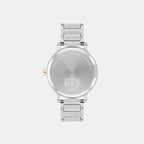 Movado Women Round Silver watch