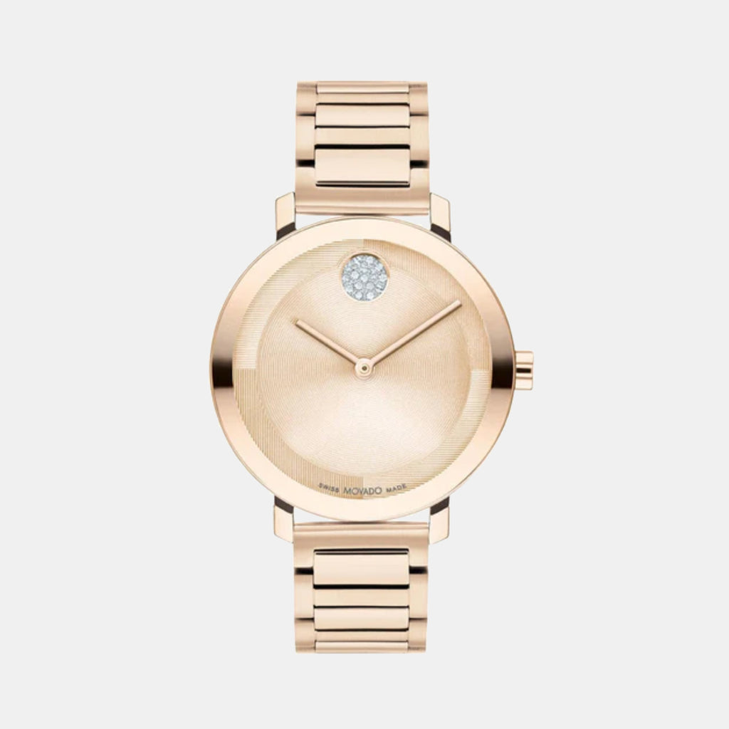 Bold Evolution 2.0 Women Quartz Rose Gold Dial Analog Stainless Steel Watch 3601107