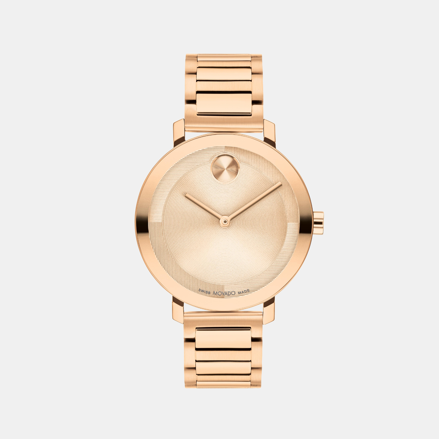 Movado Round Rose Gold Analog watch