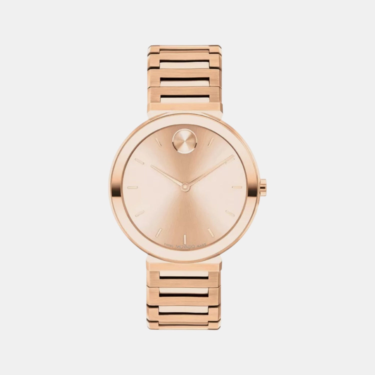 Movado Bold Women Rose Gold Stainless Steel Watch 3601147 – Just In ...