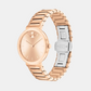 Bold Women's Rose Gold Analog Stainless Steel Watch 3601147