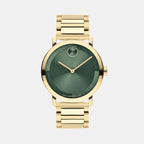 Bold Evolution 2.0 Men Quartz Green Dial Analog Stainless Steel Watch 3601156