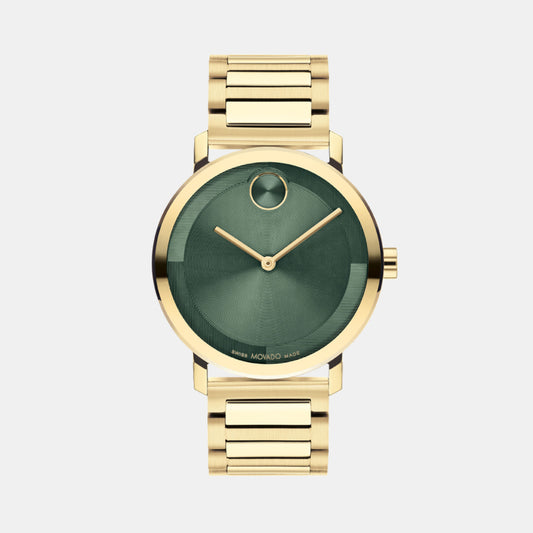 Bold Evolution 2.0 Men Quartz Green Dial Analog Stainless Steel Watch 3601156