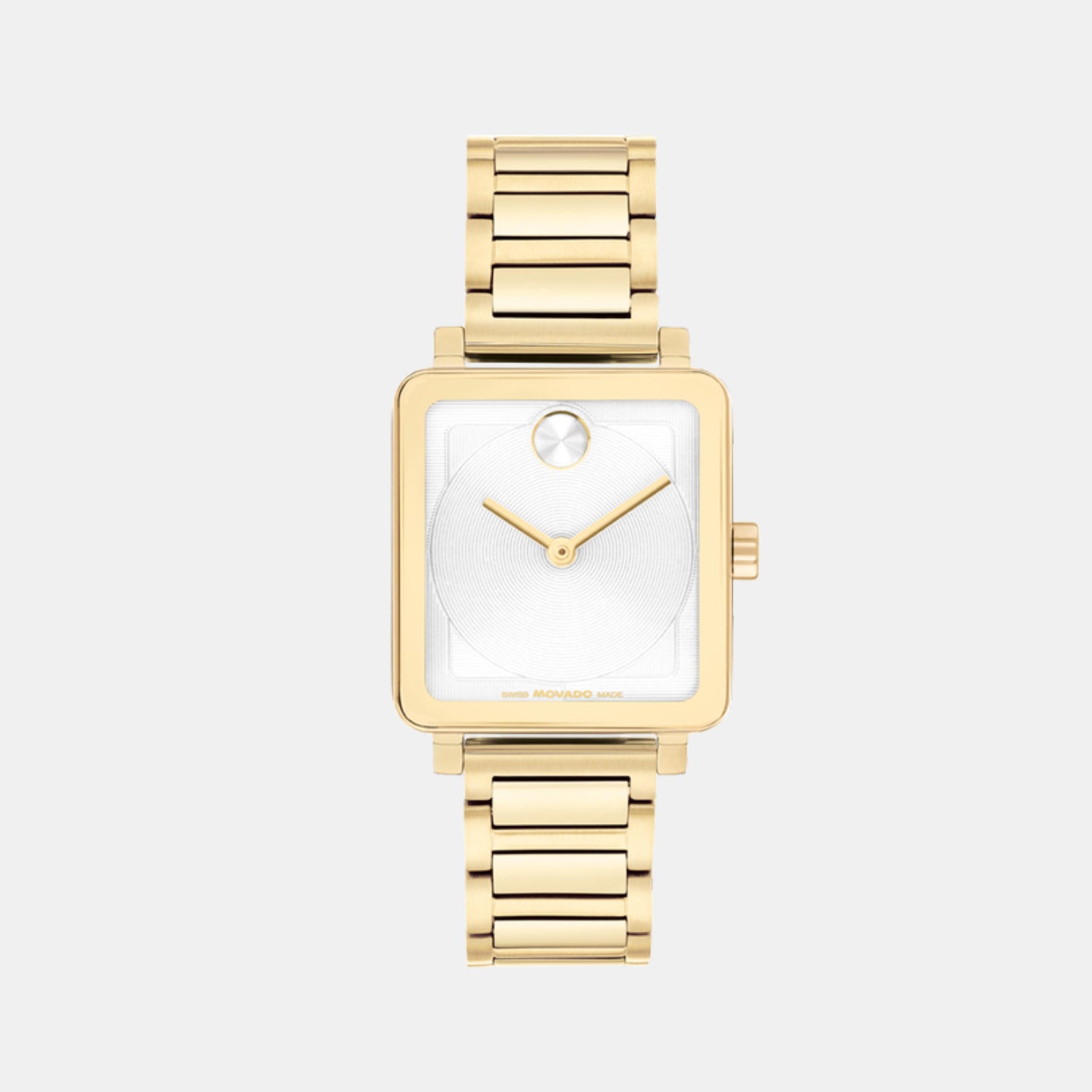 Bold Women Quartz White Dial Analog Stainless Steel Watch 3601165