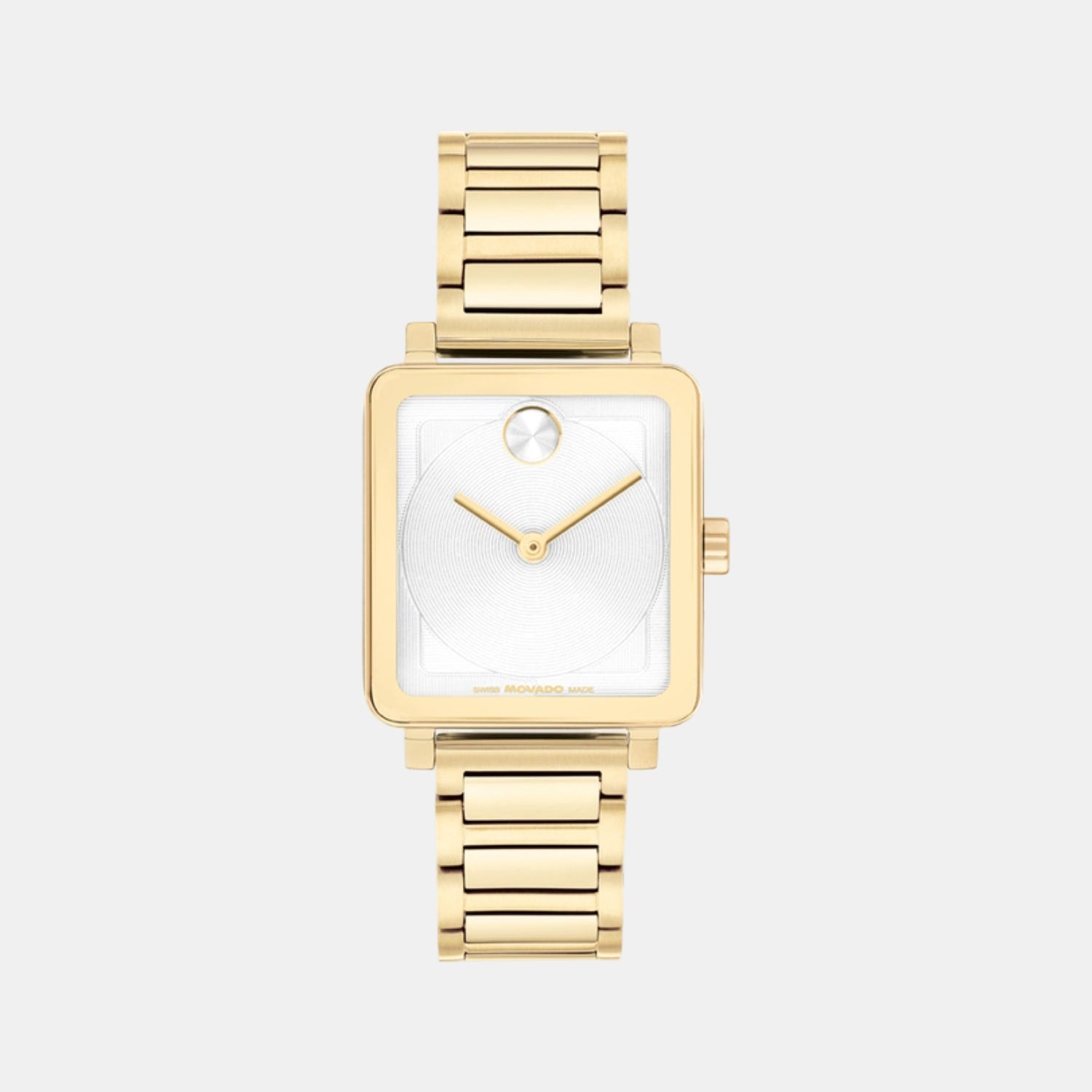 Bold Women Quartz White Dial Analog Stainless Steel Watch 3601165