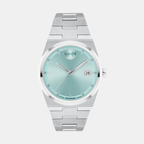 Movado Round Blue Analog watch