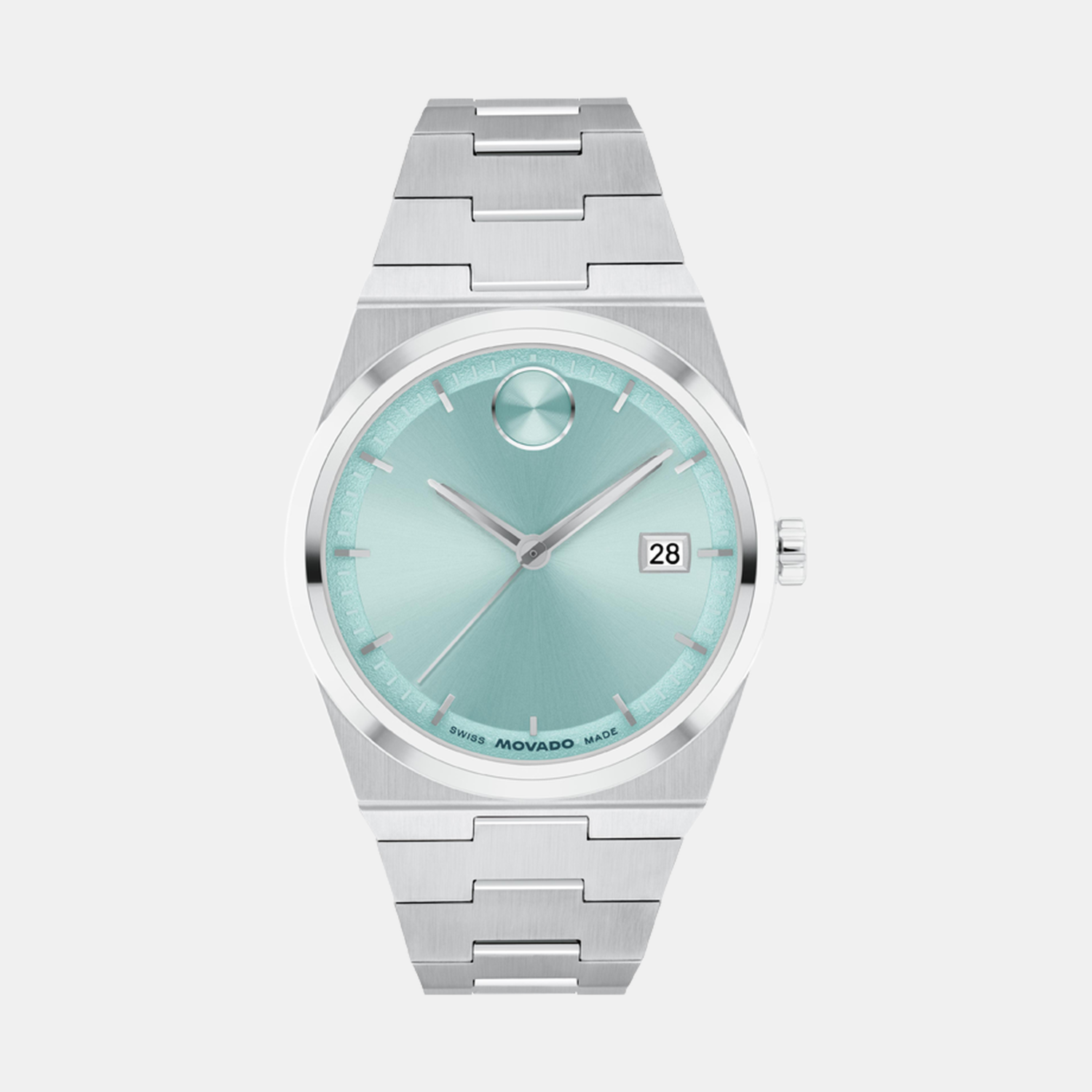 Movado Round Blue Analog watch