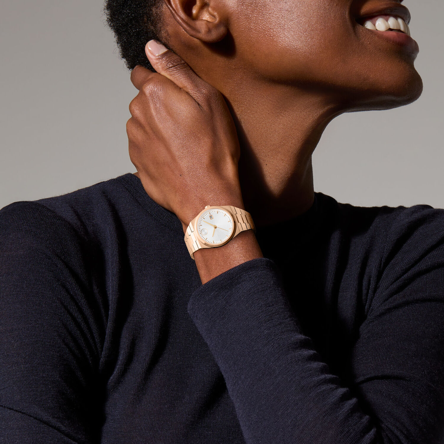 Movado Stainless Steel Round watch