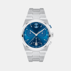 Movado Round Blue Chronograph watch