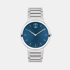 Movado Round Blue Analog watch