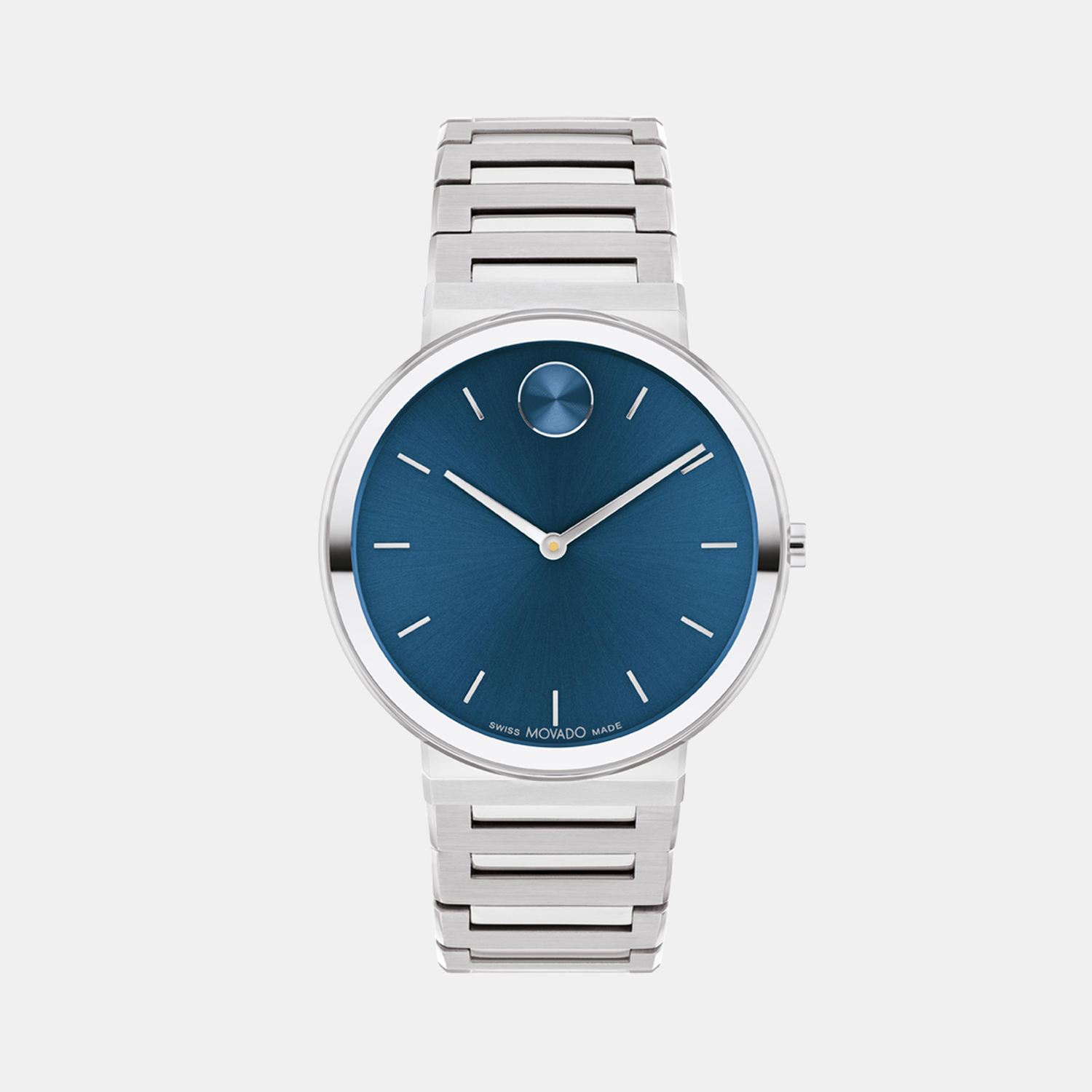 Movado Round Blue Analog watch