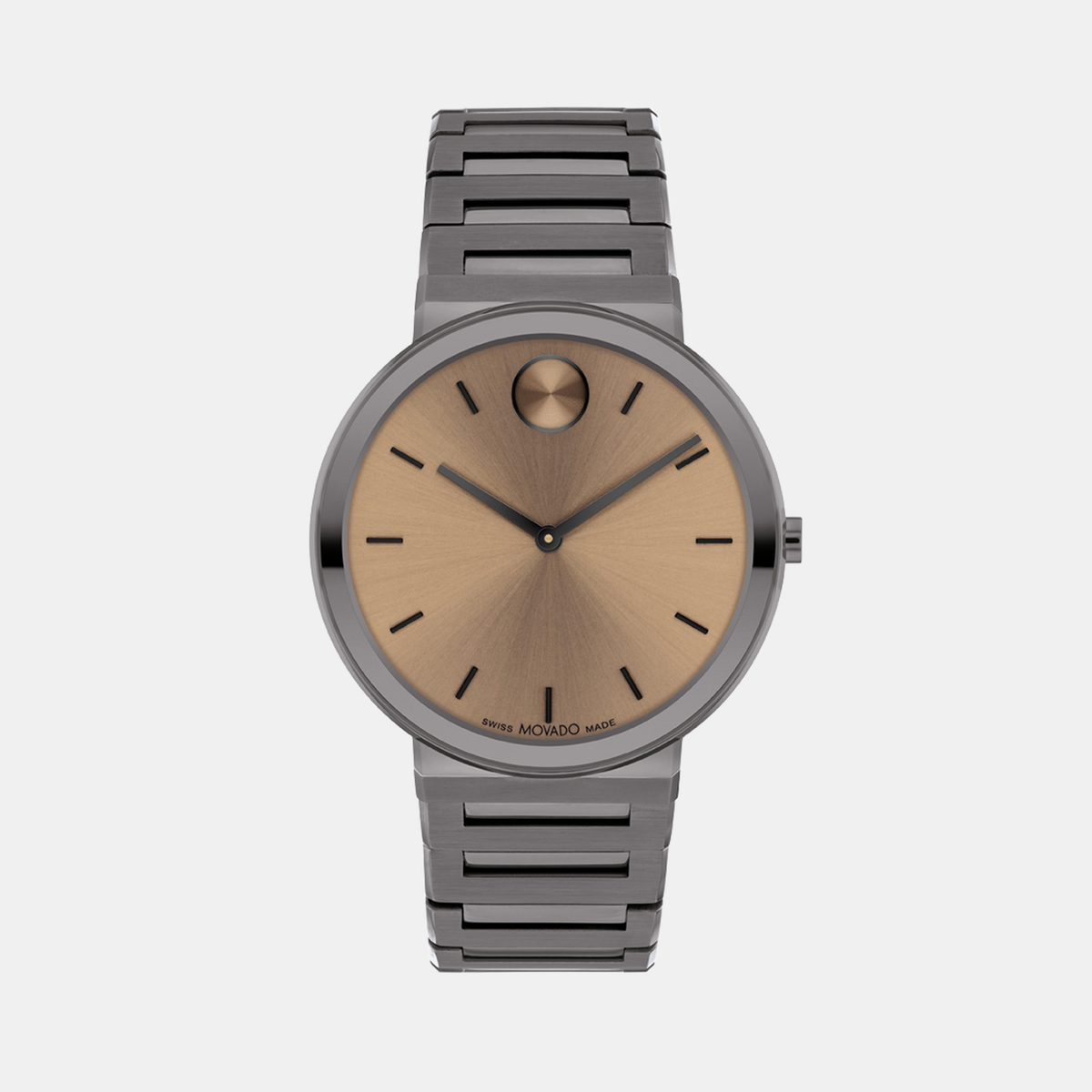 Movado Bold Men Clay Stainless Steel Watch 3601202 – Just In Time