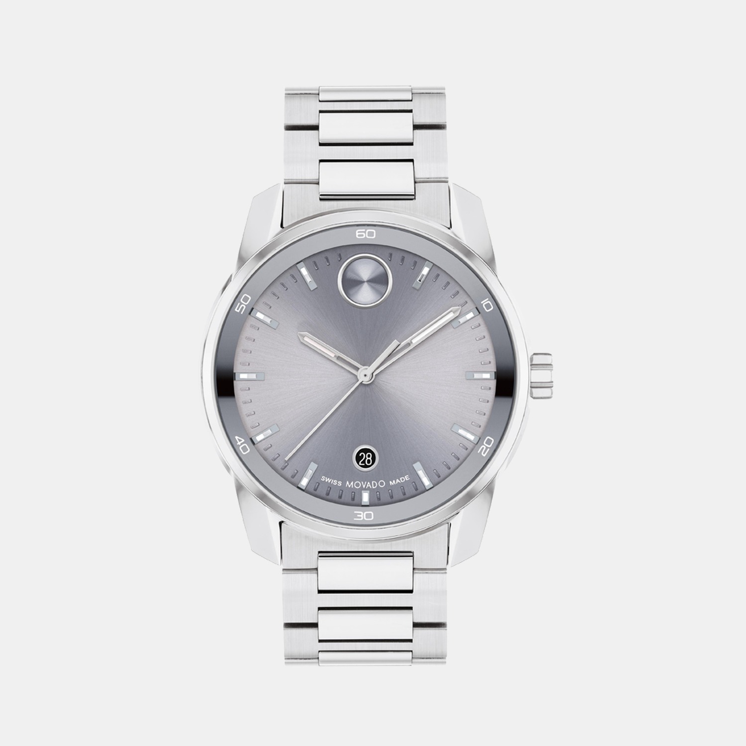Movado Round Grey Analog watch