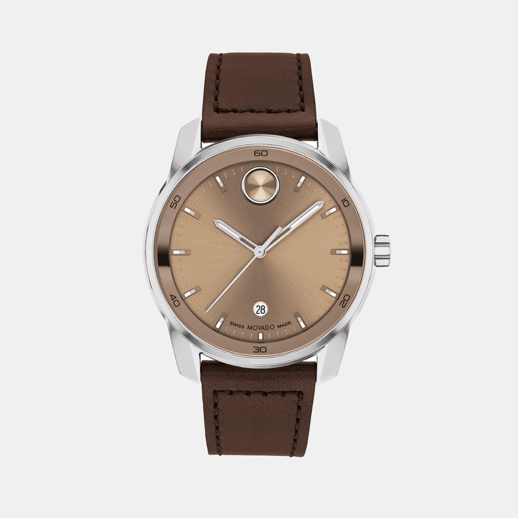 Movado Round Clay Analog watch