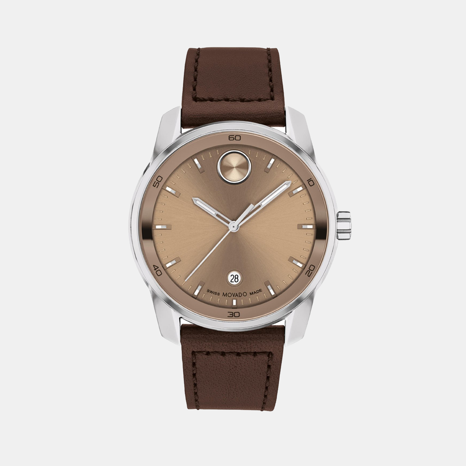 Movado Round Clay Analog watch