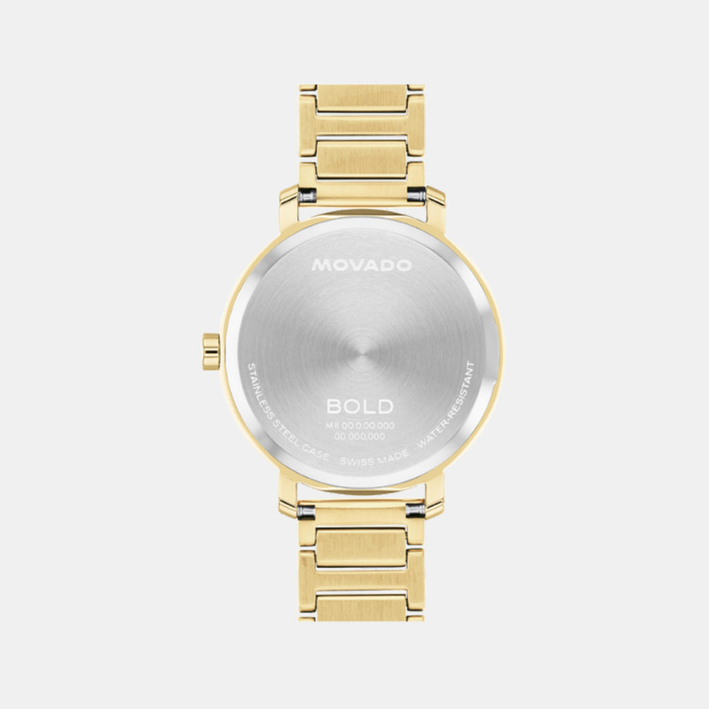 Bold Evolution 2.0 Women Quartz Gold Dial Analog Stainless Steel Watch 3601218