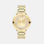 Bold Evolution 2.0 Women Quartz Gold Dial Analog Stainless Steel Watch 3601218