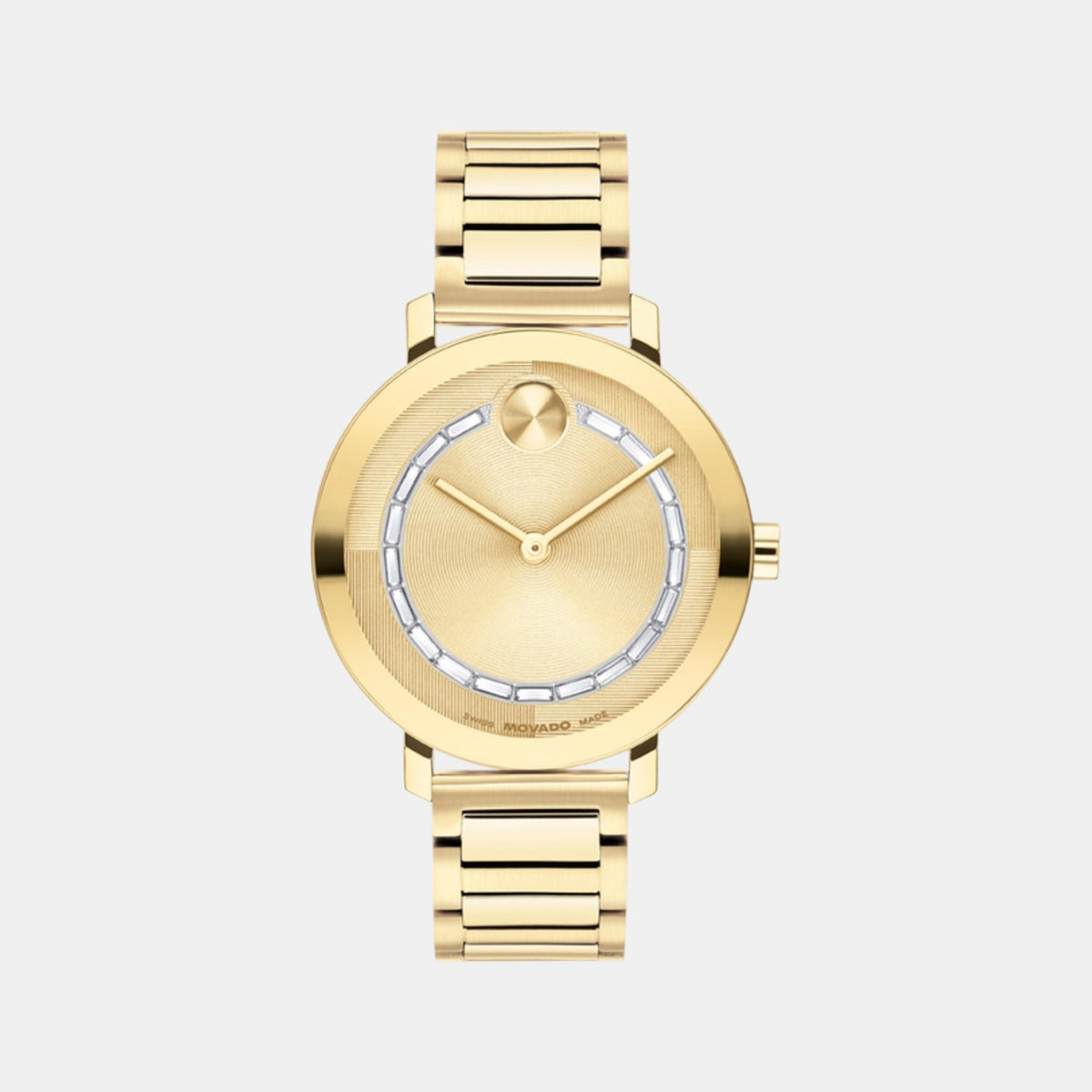 Bold Evolution Women Quartz Gold Dial Analog Stainless Steel Watch 3601218