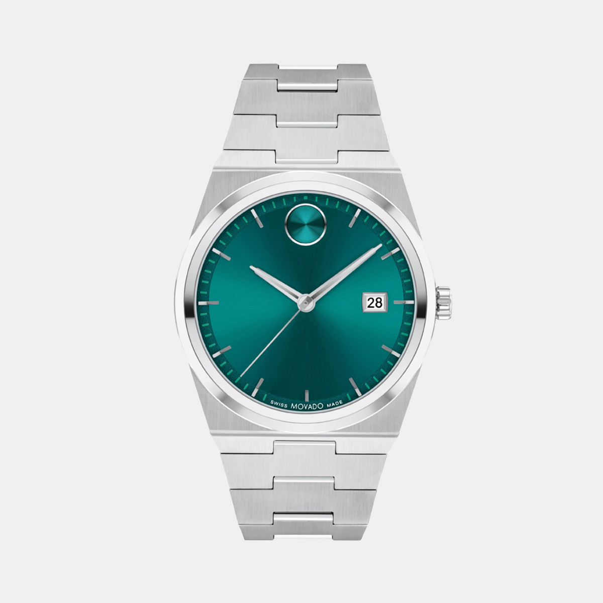 Movado Round Green Analog watch