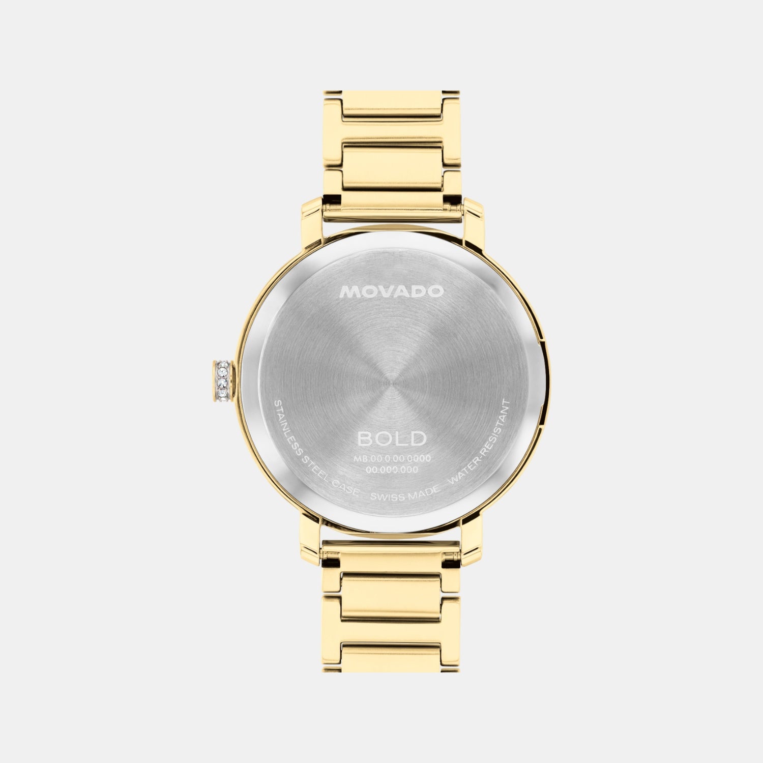 Bold Women Quartz Light Gold Dial Analog Stainless Steel Watch 3601225