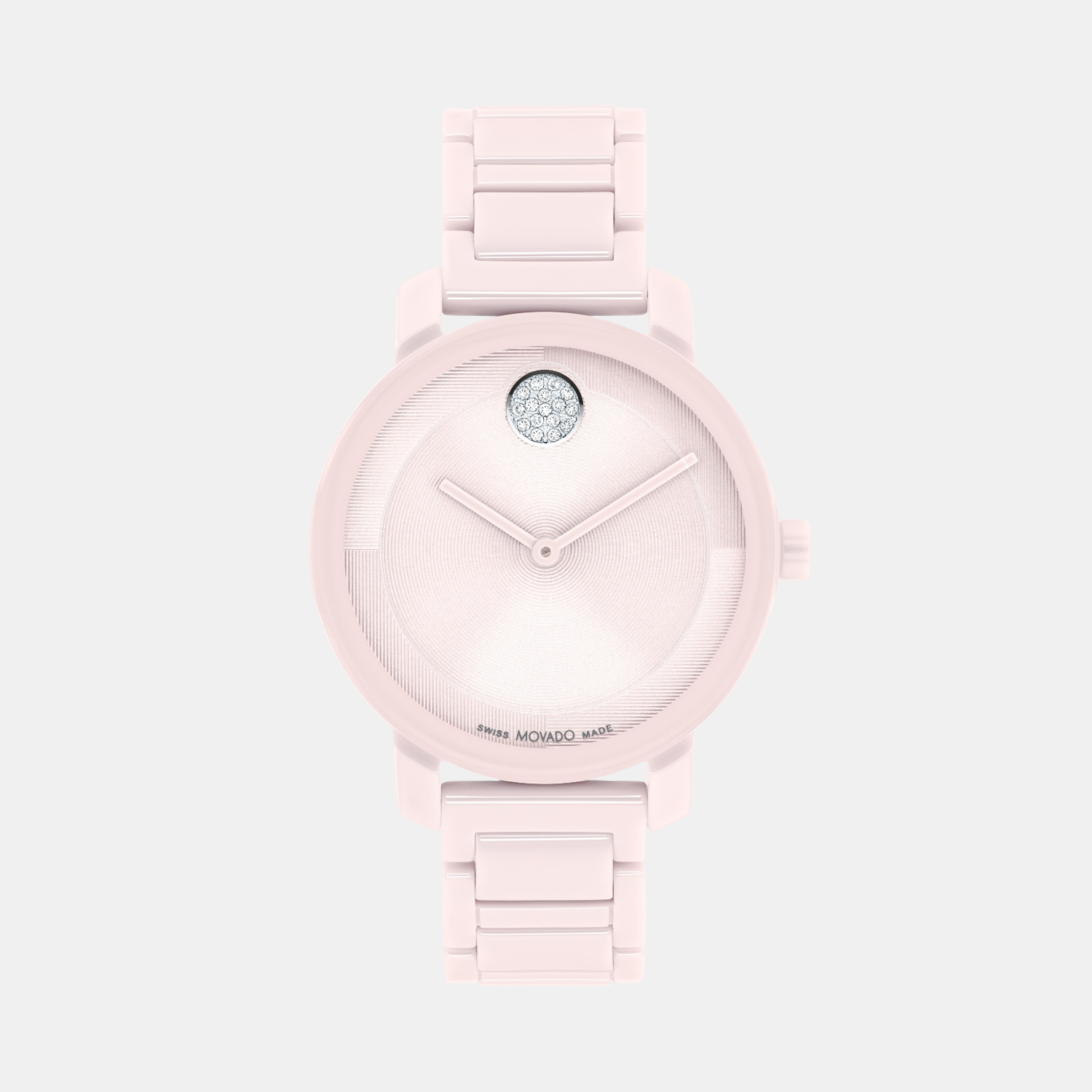 Movado Round Blush Analog watch
