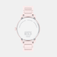 Women Quartz Blush Dial Analog Stainless Steel Watch 3601234