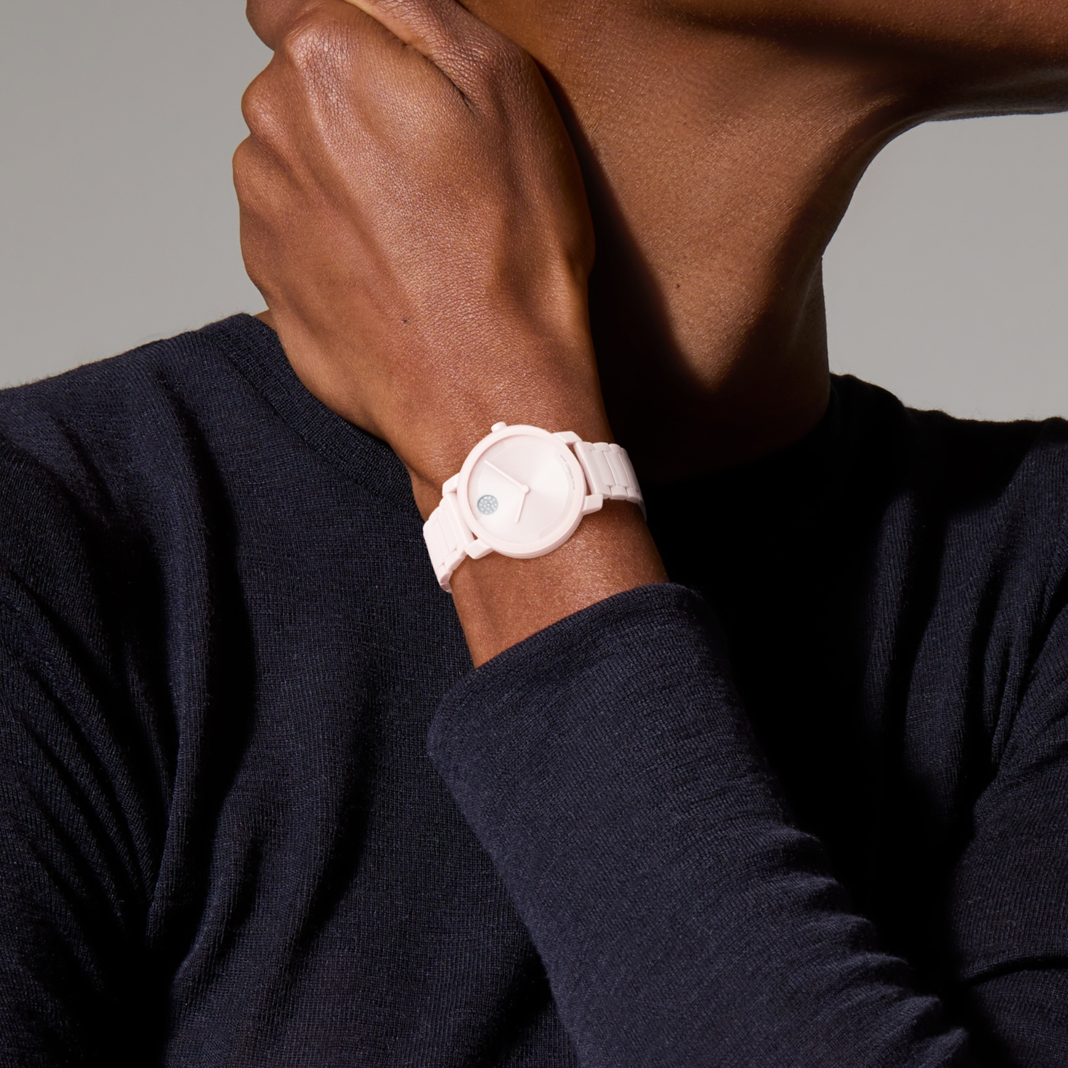 Movado Stainless Steel Round watch